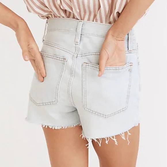 MADEWELL RELAXED DENIM SHORTS IN ESSEN WASH SHORTS 30 STYLE ND178 - Picture 4 of 5